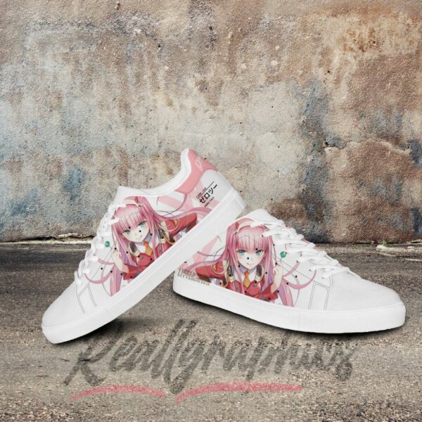 zero two skate sneakers custom darling in the franxx anime shoes 4 f2iskl