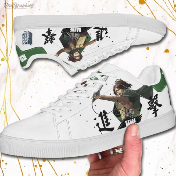 zoe hange sneakers custom attack on titan anime stan smith shoes 4 irjpux