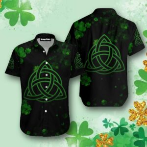 celtic shamrock irish st.patrick day hawaiian shirt 1 lo19le