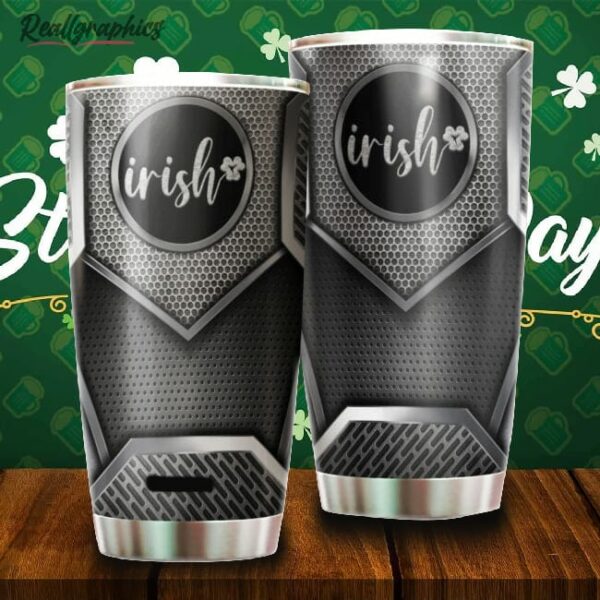 happy st patricks day stainless steel tumbler cup noarwa