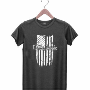 t shirt black we the people american flag HTpPo