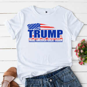 a t shirt white donald trump for president make america great again YqCTc