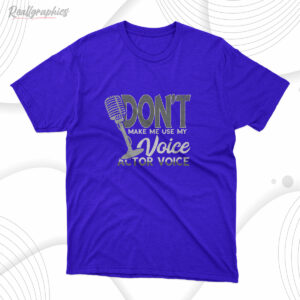 actor de voz de voz sobre artista actuador de voz camiseta 5 d85do