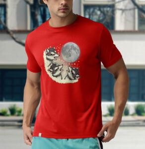 three raccoon moon with 3 raccoons shirt 4 etydl