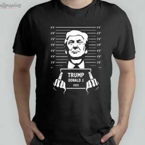trump 2024 mugshot style poster shirt 1 aI7pd