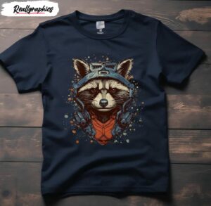 cool rocket raccoon guardians galaxy shirt 2 ltg4ea