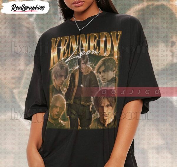 leon kennedy horror game cool shirt 1 dcnqow