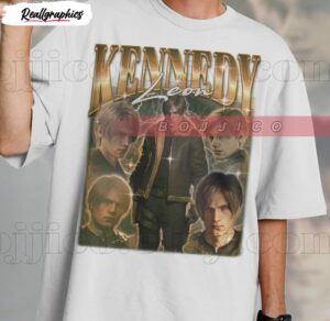 leon kennedy horror game cool shirt 2 rkxpmh