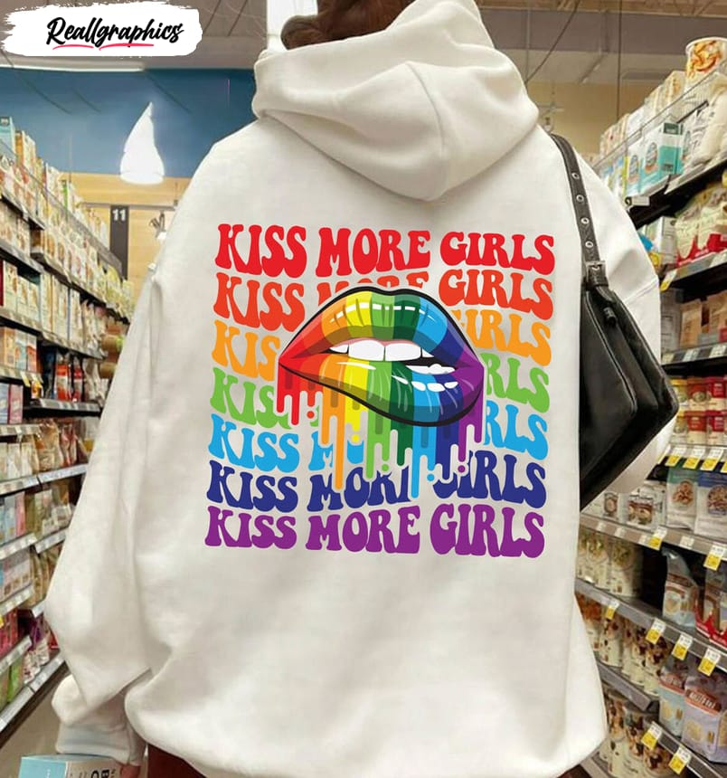 lgbtq kiss more girls pride month shirt 2 f1fpta