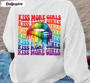 lgbtq kiss more girls pride month shirt 3 ufivt3