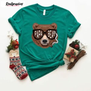 papa bear sunglass family bear shirt 3 qnaxlt