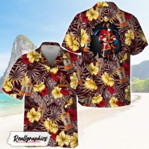 summer aloha floral captain morgan hawaiian shirt shirt for summer orof7b