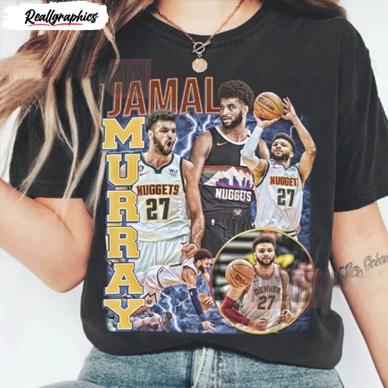 NBA, Shirts, Denver Nuggets Jamal Murray Jersey