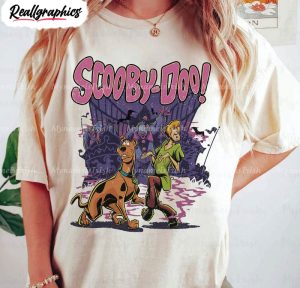 scooby doo vintage shirt horror movie short sleeve tee shirt 2 nvxagp