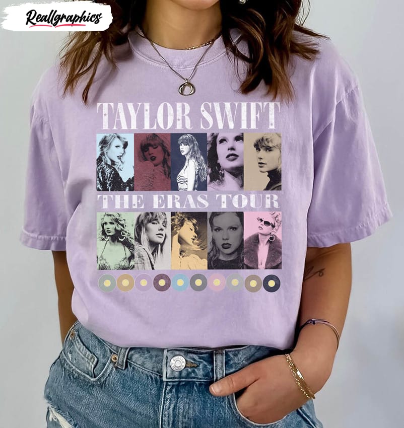 The Eras Concert Vintage Swifties Shirt - Reallgraphics