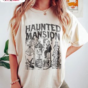 comfort colors the haunted mansion shirt halloween hoodie unisex t shirt 1 tcmsde