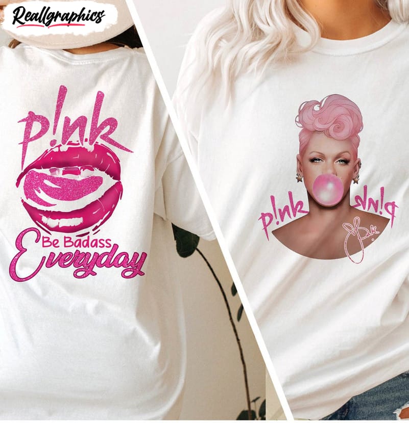 Pink Summer Carnival 2023 Bubblegum Shirt, Funny Music Tour Short ...