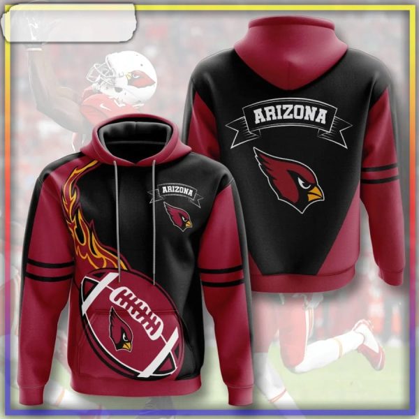arizona cardinals hoodie flame balls graphic gift for fans 1 wmahgy