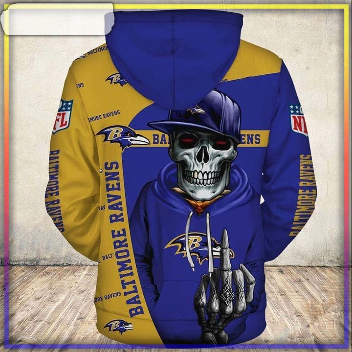 baltimore ravens hoodies cute death gift for men