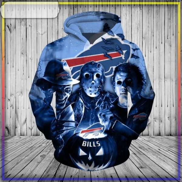 buffalo bills hoodie 3d cheap horror night halloween pullover nfl 1 zrllyg