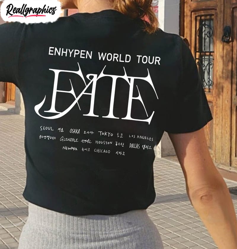 Dark Blood Enhypen Shirt , Enhypen World Tour 2023 Crewneck