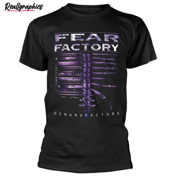 fear factory demanufacture retro shirt for men women