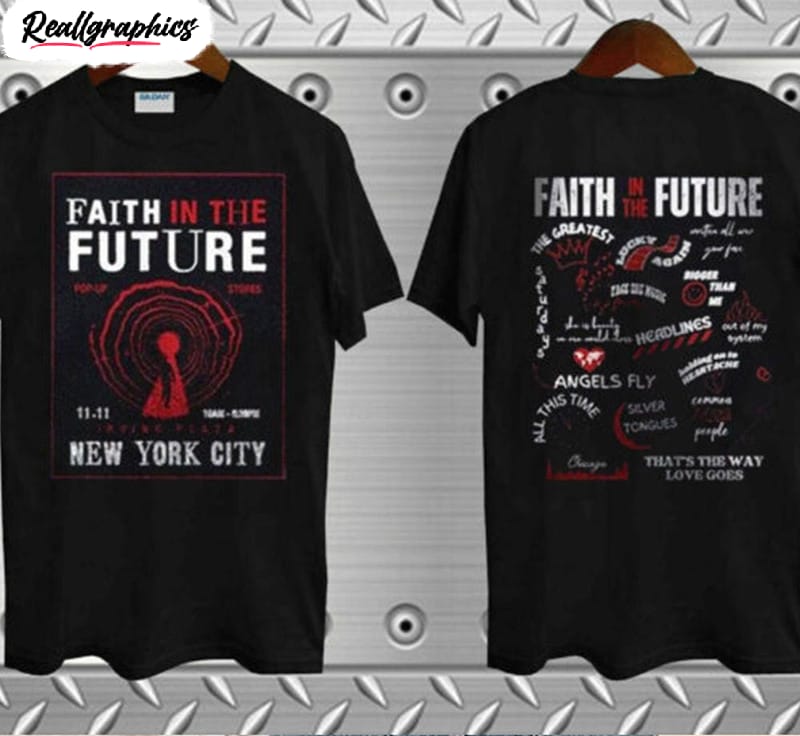 Louis Tomlinson Faith In The Future Shirt, New York City Tee Tops
