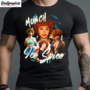 munch ice spice vintage ice spice 90s hip hop t shirt 1 ptqv9q
