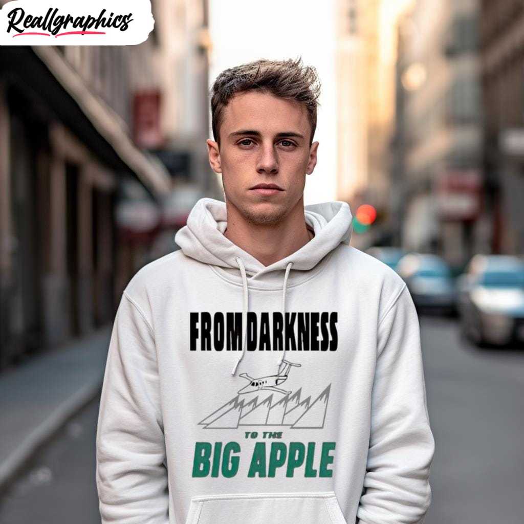 New York Jets From Darkness To The Big Apple Shirt - Reallgraphics