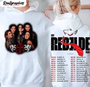rebelde rbd touring shirt, rbd logo long sleeve unisex t-shirt