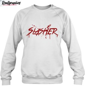slasher scary horror movies graphic shirt