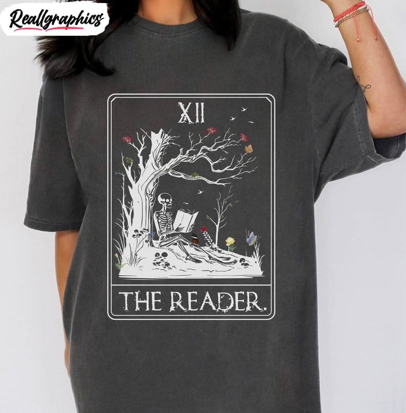 the reader tarot card funny shirt, the reader unisex tee, hoodie