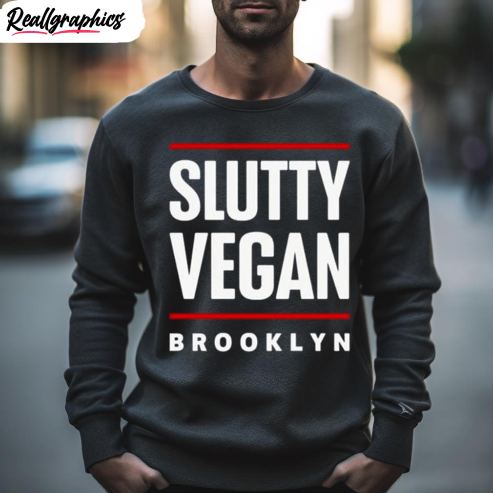 the shade room slutty vegan brooklyn t shirt