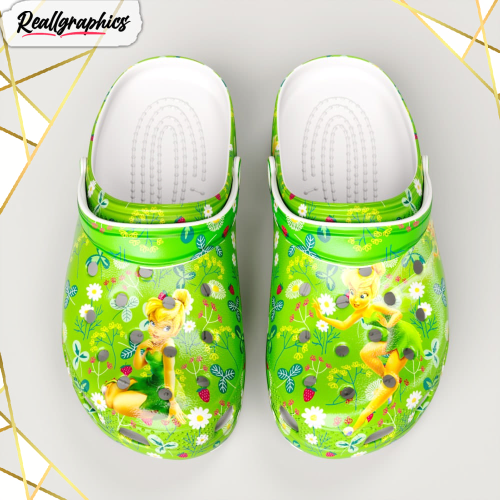 tinkerbell garden fairy clog shoes 2 rv1pcs