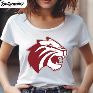 trinity university logo tiger shirt