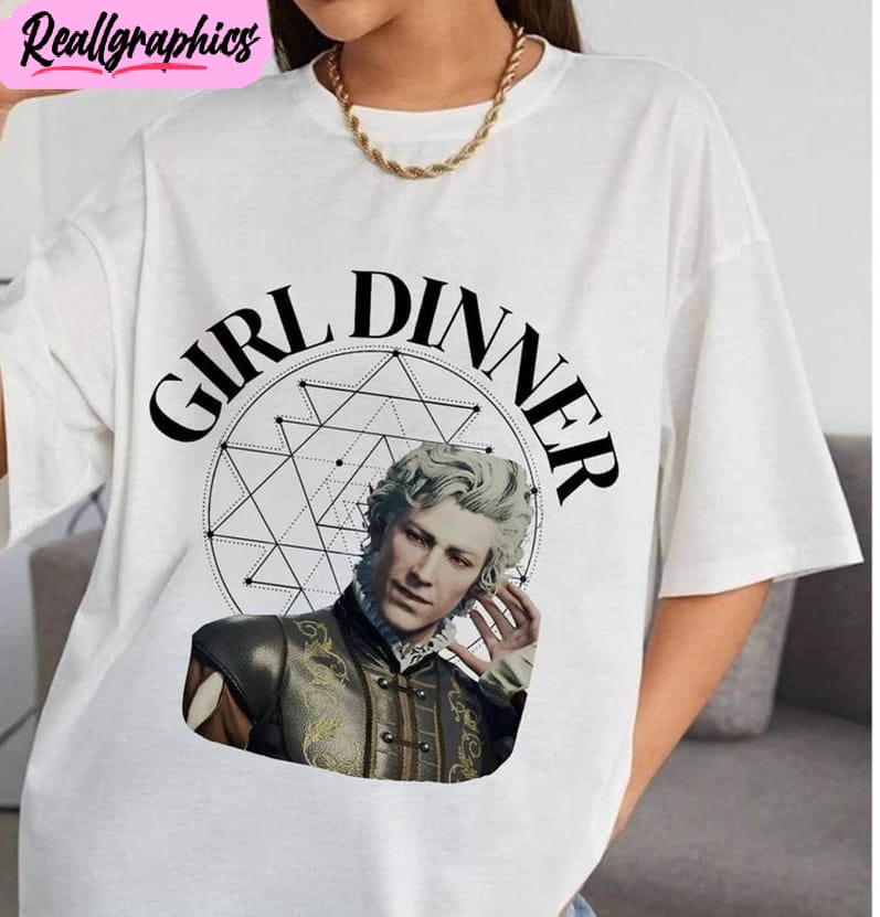 astarion girl dinner shirt, astarion meme sweater short sleeve