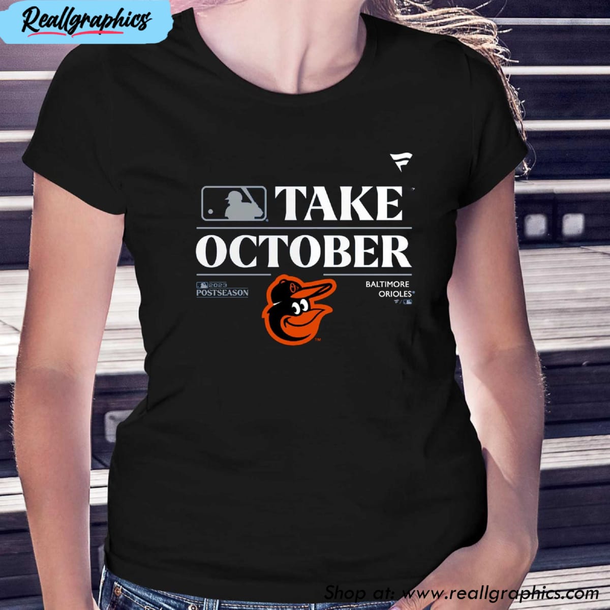 Baltimore Orioles Take October Playoffs Postseason 2023 Unisex T
