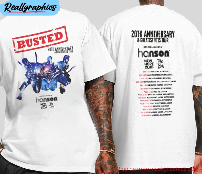 busted 2023 tour shirt, greatest hits busted band long sleeve short sleeve