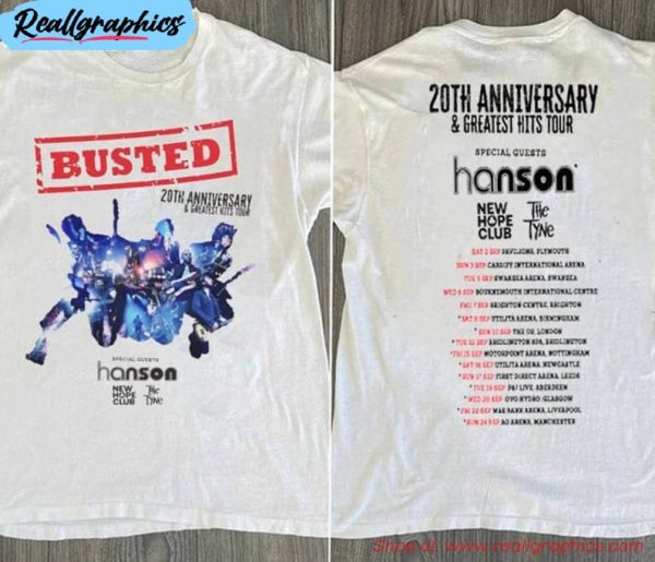 busted 2023 tour shirt, music band unisex hoodie sweater