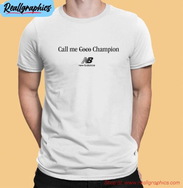 call me coco champion shirt, coco gauff coach long sleeve unisex t shirt