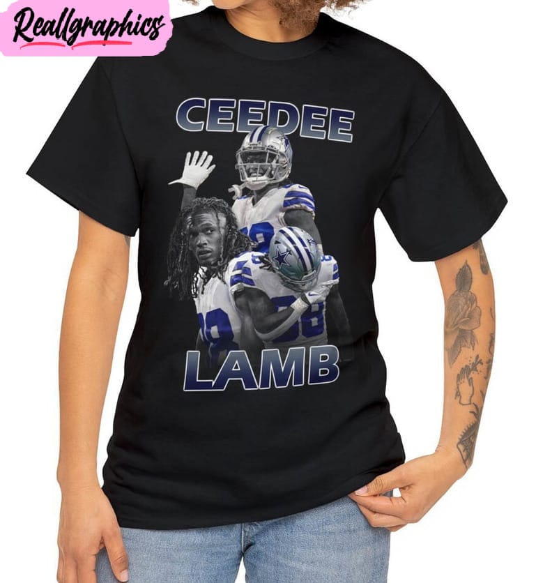 ceedee lamb graphic shirt, trendy crewneck sweater