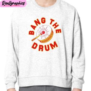 chad henne wearing bang the drum unisex t-shirt, hoodie, sweatshirt