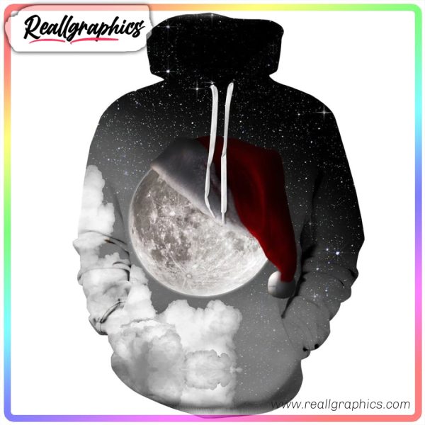 christmas galaxy icon super cool 3d printed hoodie