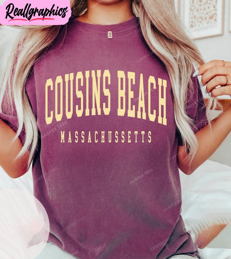 cousins beach shirt, massachusetts cousins beach crewneck unisex t shirt