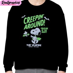 creepin around creature of the night the vampire unisex t-shirt, hoodie, sweatshirt