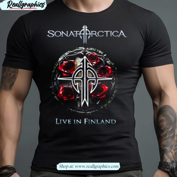 disco live in finland sonata arctica shirt