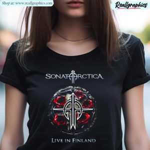 disco live in finland sonata arctica shirt