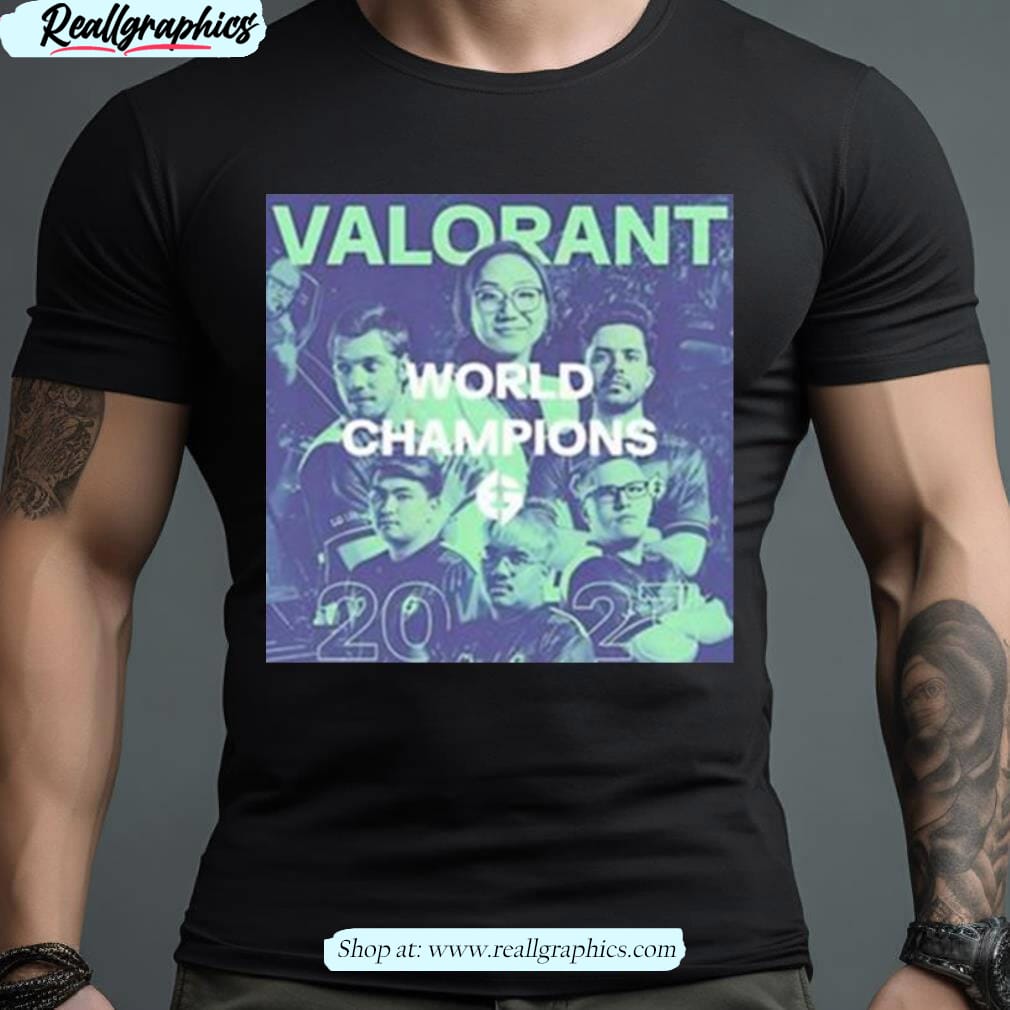 evil geniuses valorant world champions new shirt