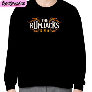 folk tour logo punk the rumjacks band unisex t-shirt, hoodie, sweatshirt