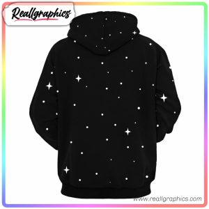 funny santa claus unicorn galaxy icon 3d printed hoodie